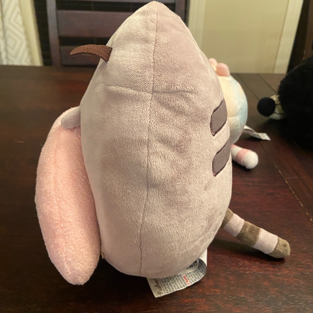 Pusheen Plush in Light Purple with Pink and Cream Accents - Picture 2 of 4